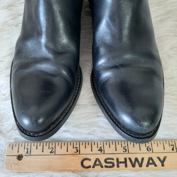 Vintage Brown Couture Women's Black Tassel Boot - Picture 8 of 8